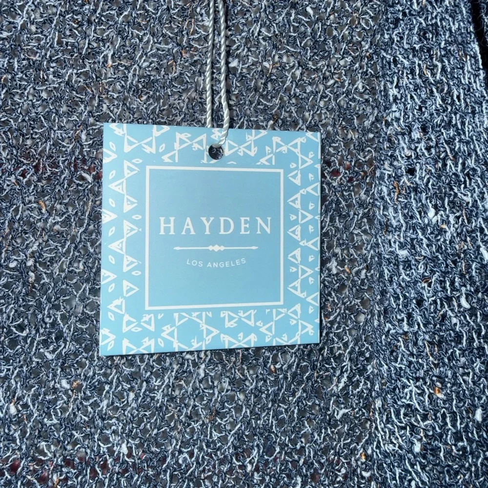 Hayden Women's Gray Cardigan Sweater
